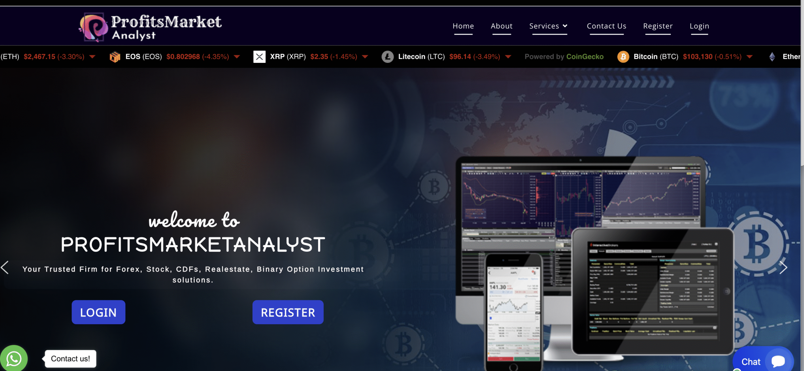 ProfitsMarketAnalyst.live scam review